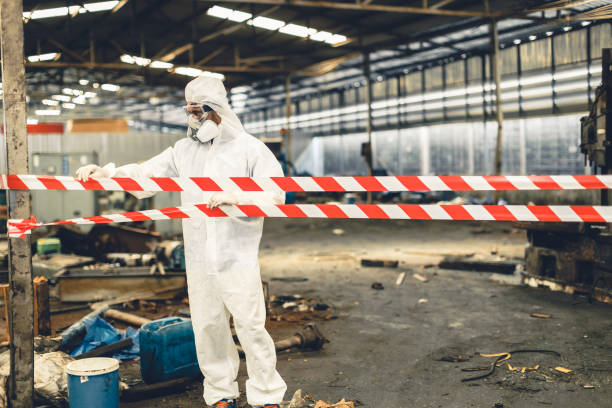 Professional Unattended Death Cleanup technician working in Hartford, WI